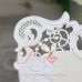 50pcs Online Australia  Elegant Wedding Invitations Laser Cut Paper